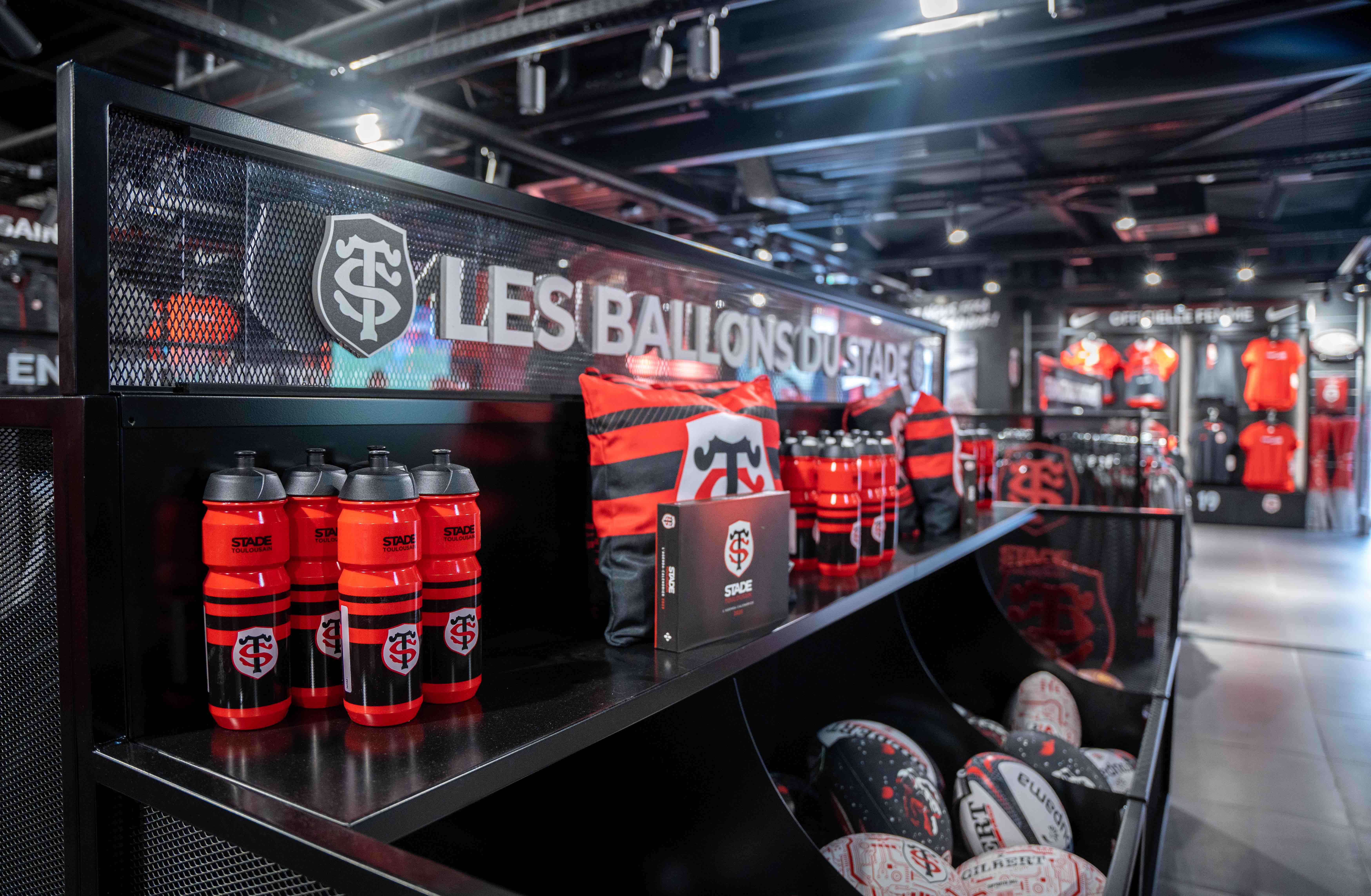 Nos boutiques Stade Toulousain